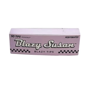Blazy Susan Tips - perforated 50 tips per booklet morado